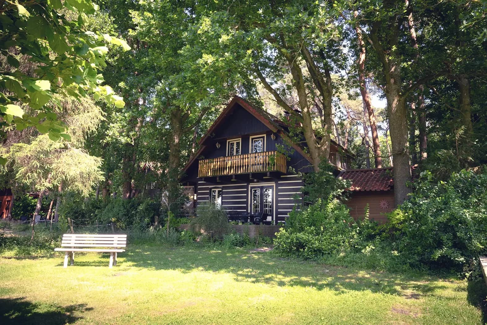 Canadian log home